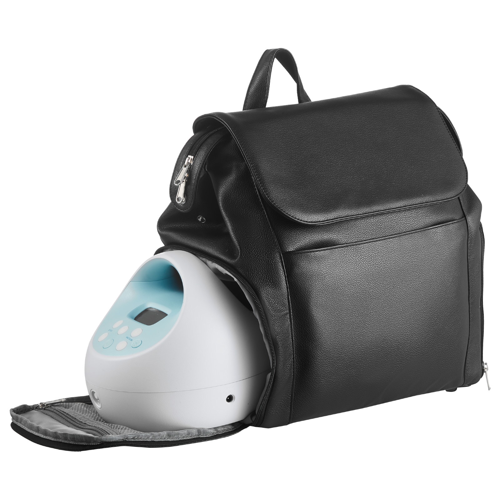Breast Pump Backpack, Insulated Breastfeeding Bag With Ice Pack_voghion.com